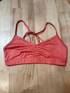 ALO. Med Coral Strappy Bralette